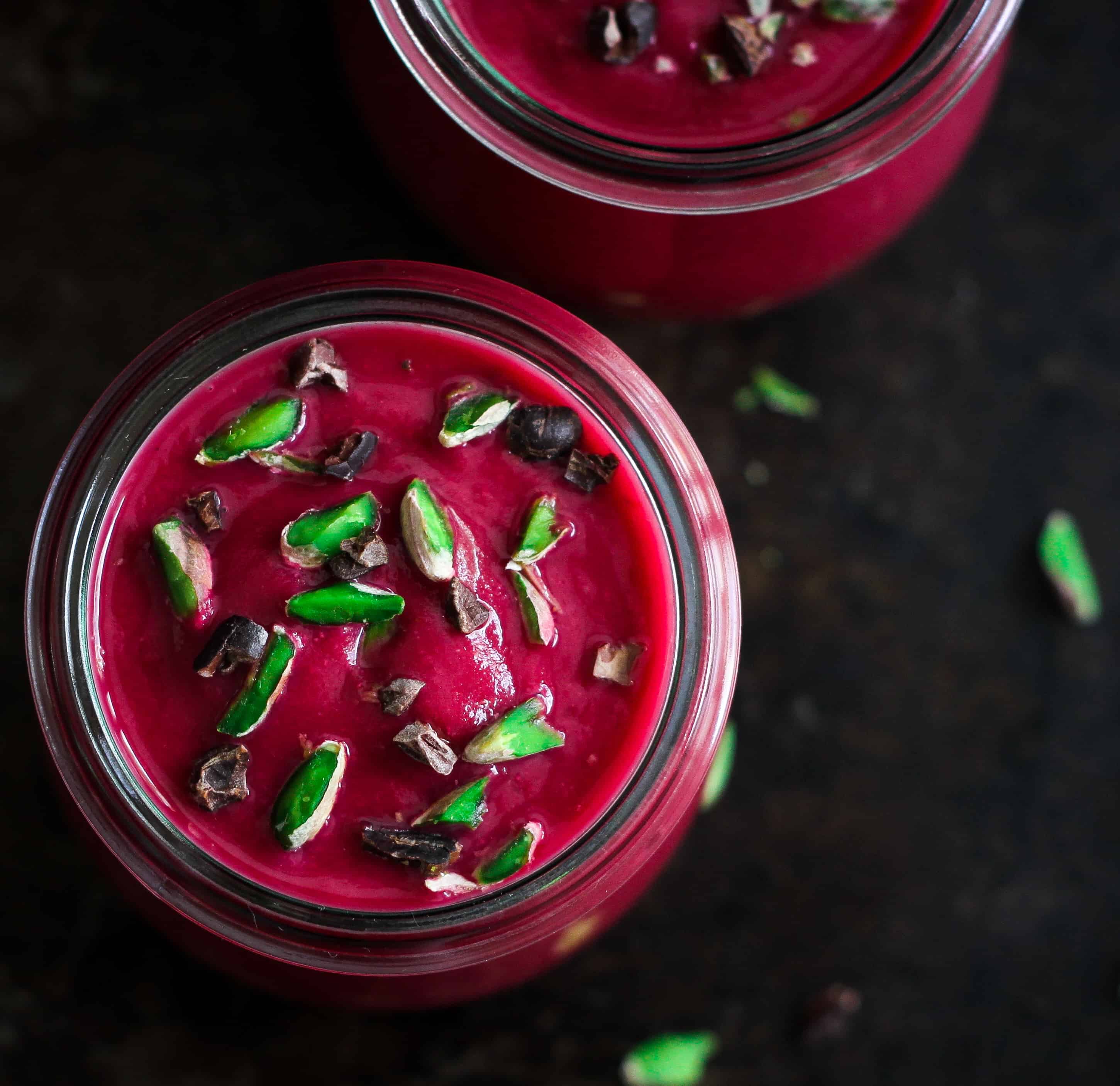 Beetroot Ginger Detox Smoothie vegan, fruits, vegetable, sugarfree, breakfast, beverage