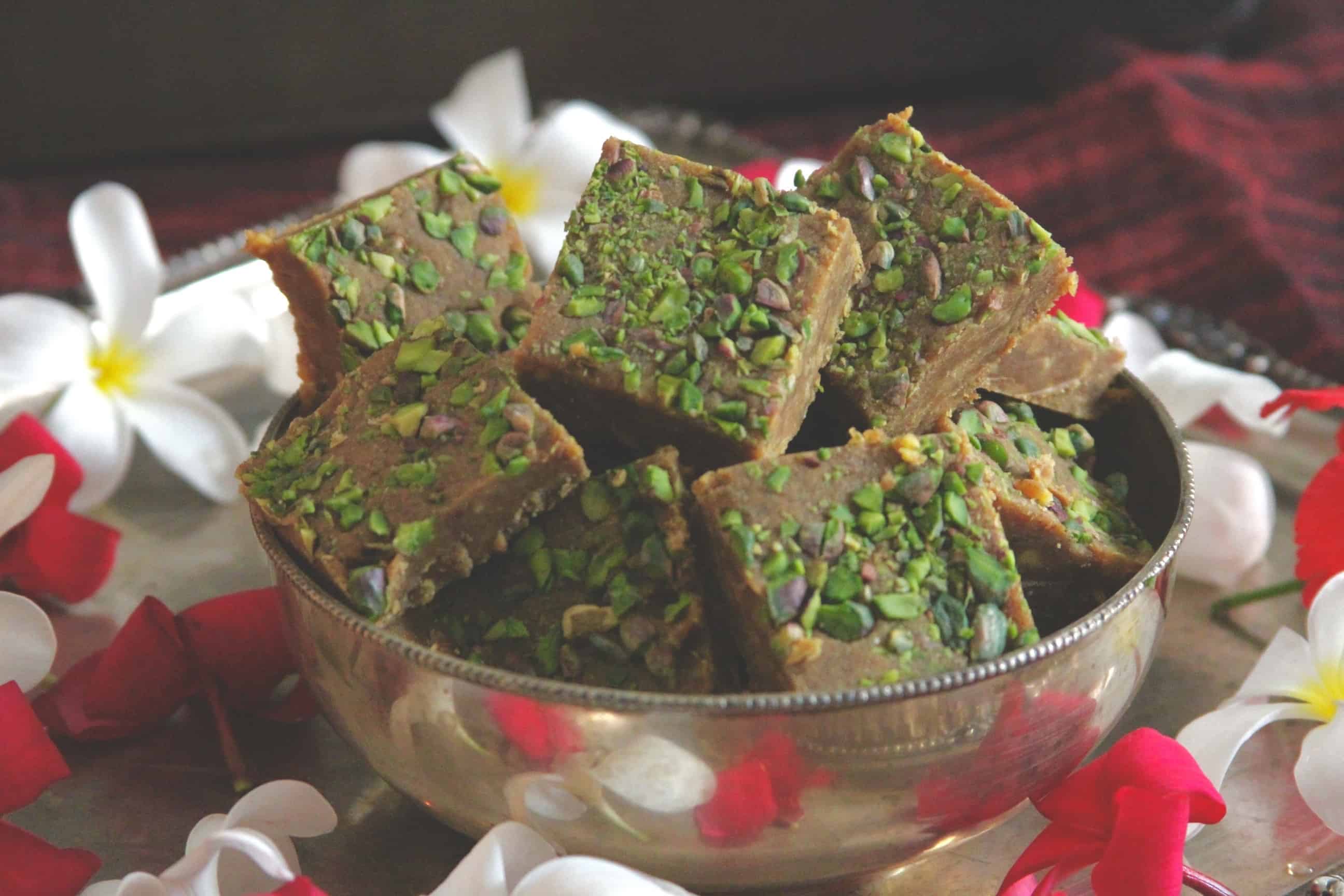 Besan Burfi |8 Indian Sweets Recipes For Diwali