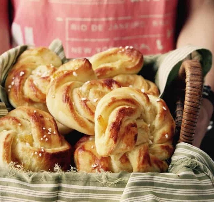 Orange Brioche Rolls