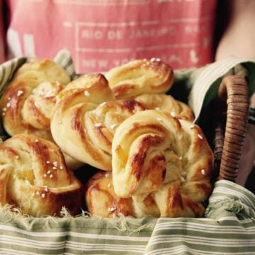 Orange Brioche Rolls