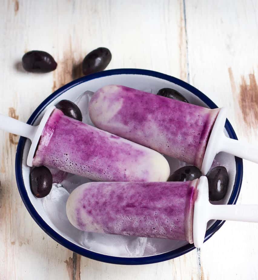Jamun Yogurt Popsicles | Easy 3 ingredient recipe