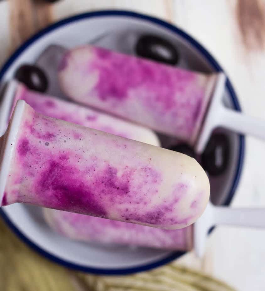 Jamun Yogurt Popsicles | Easy 3 ingredient recipe