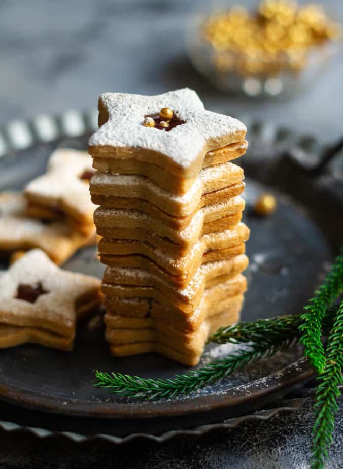 Gluten-free Linzer Cookies | Almond Buckwheat Linzer Cookies