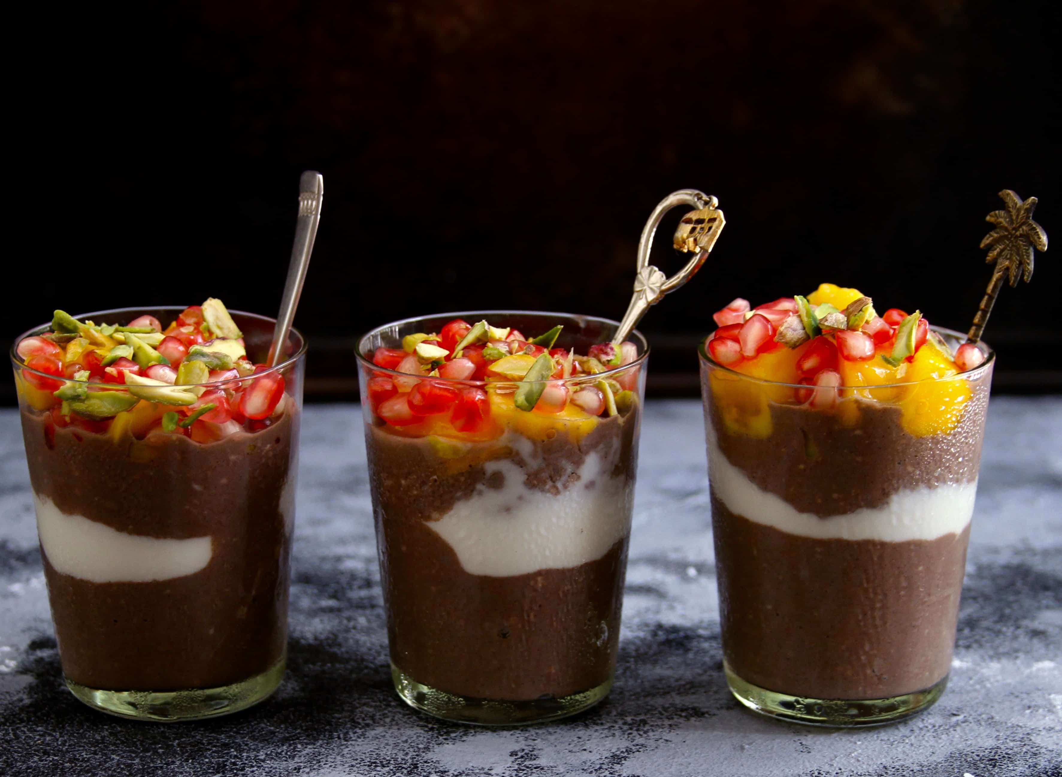 Cashew Chocolate Chia Pudding