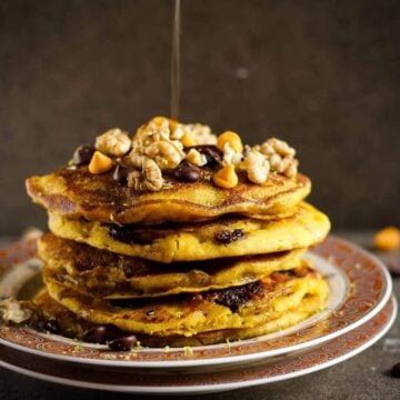 Pumpkin Orange Pancakes