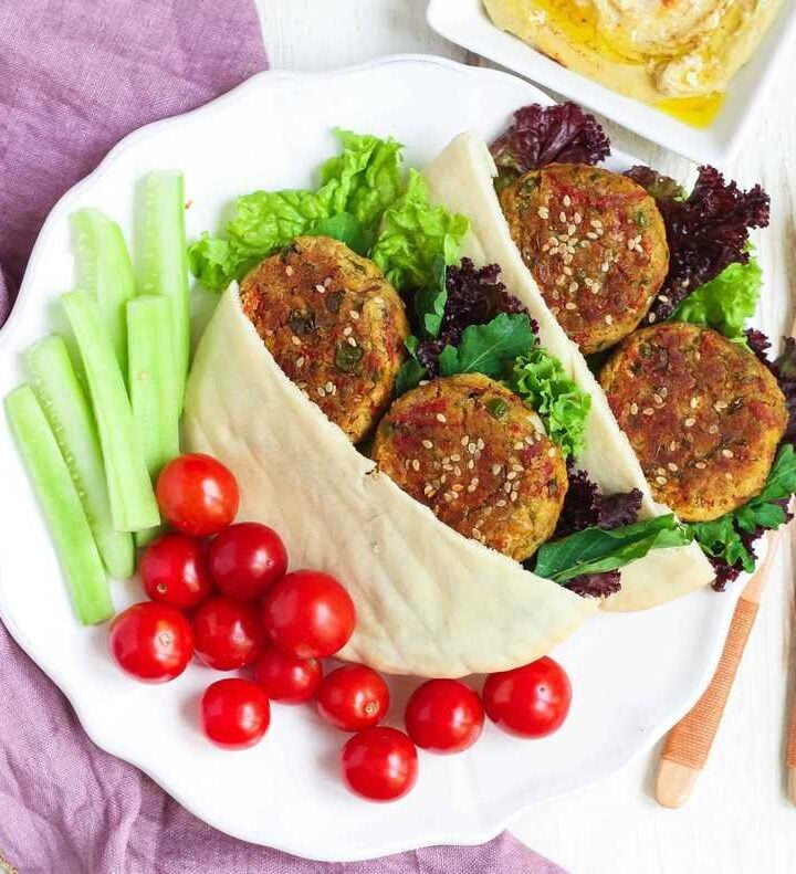 Vegetable Cheese Falafel vegetarian, healthy, easy recipe, glutenfree recipe