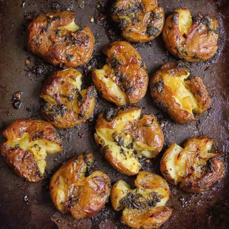 Crispy Smashed Potatoes