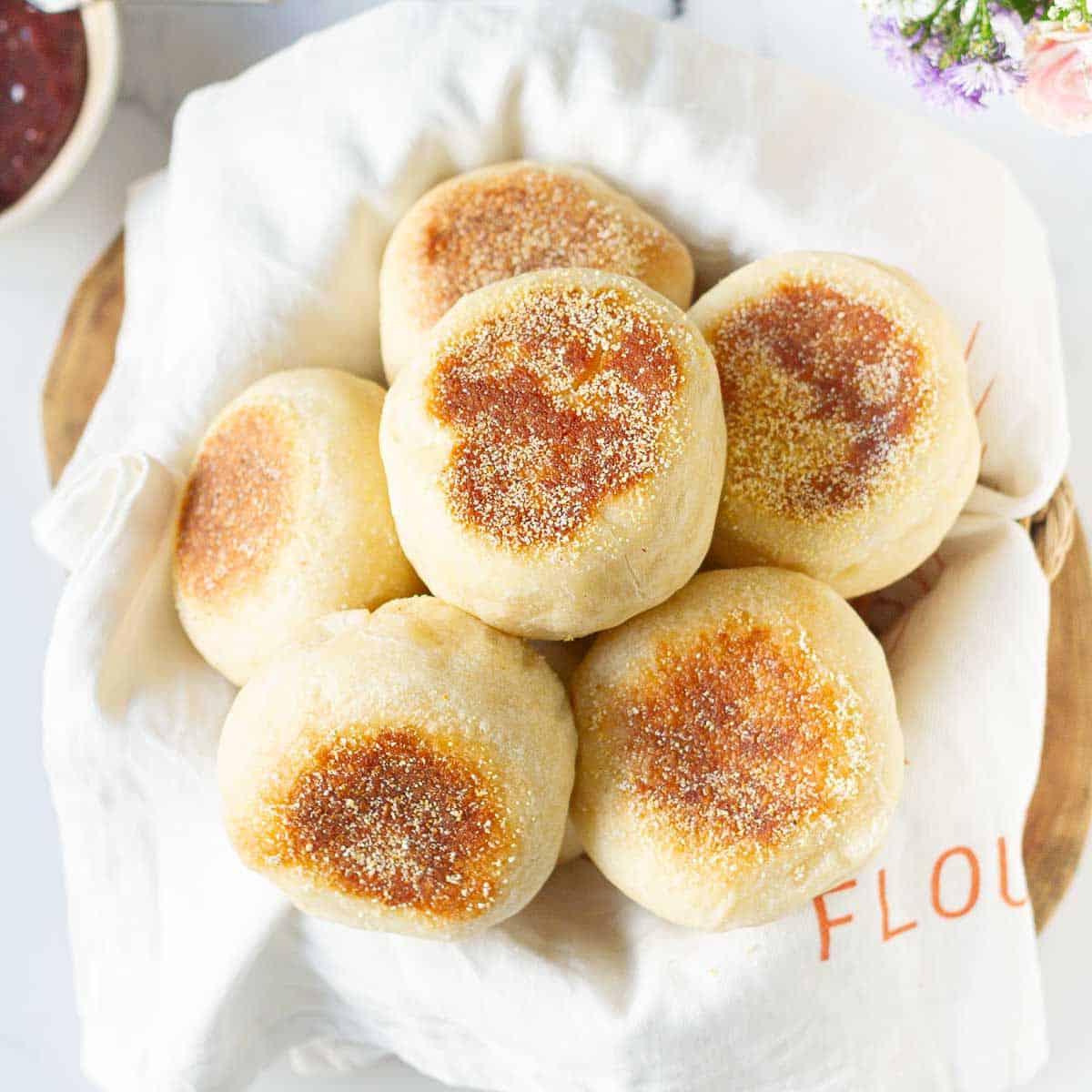 Homemade English Muffins - Tasha's Artisan Foods
