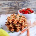Easy Cheese Waffles savory healthy easy recipe