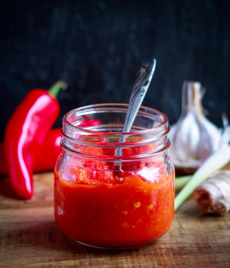 Sambal Oelek chilli sauce vegan glutenfree healthy