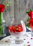 Rose Strawberry Chia Pudding easy healthy glutenfree recipe