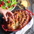 Cheesy Bubble Bread easy wholegrain baking