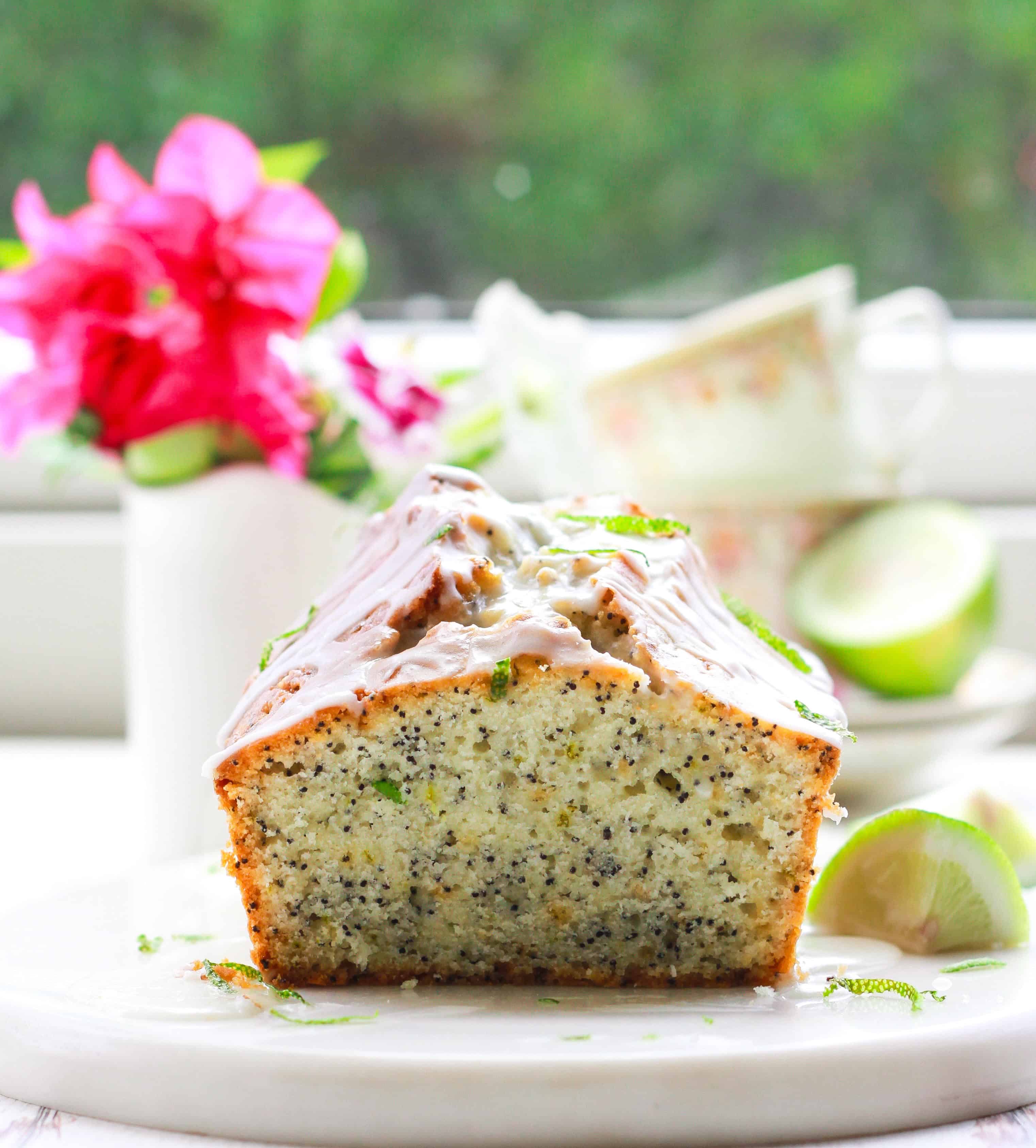 Gondhoraj Poppyseed Cake easy baking lemon lebu