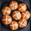 Hot Cross Buns | Vegan Eggless easy Easter recipe