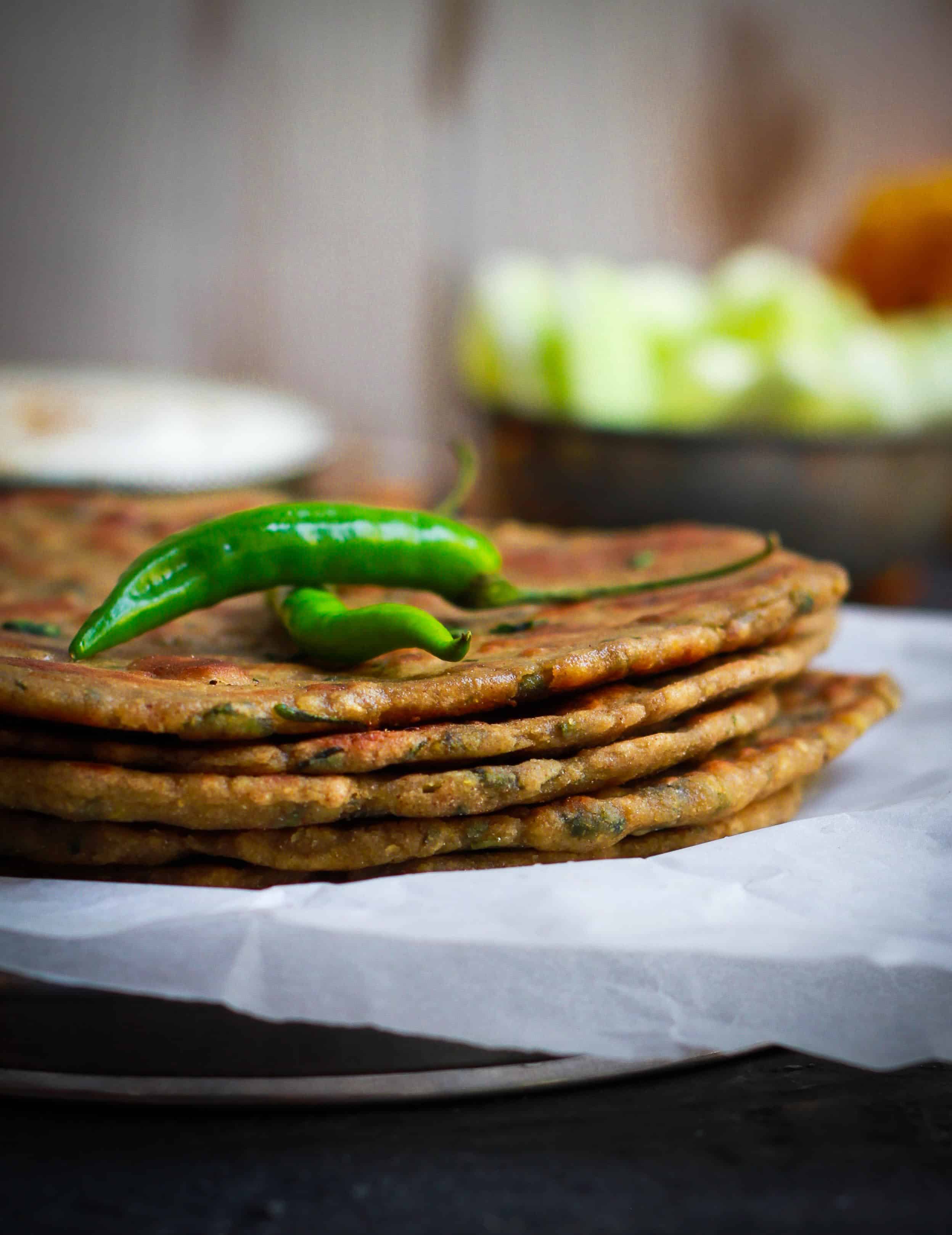 Kuttu Aloo Paratha | Vrat ka Khana | Indian Fasting Food