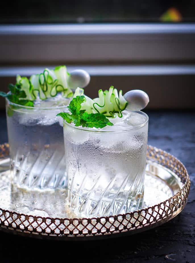 Simple Gin And Tonic Recipe cocktail refreshing summer drink