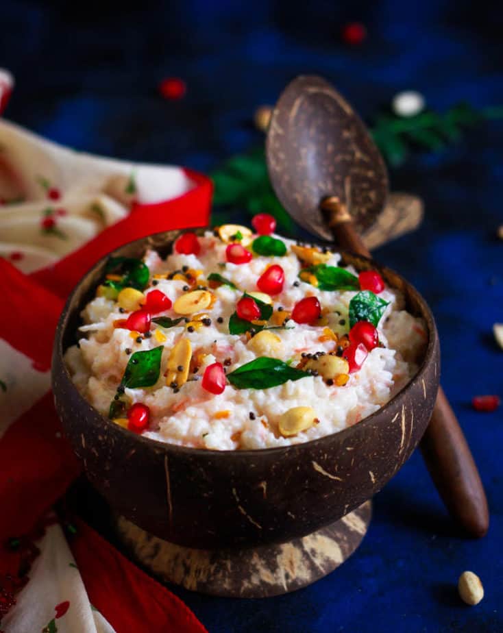 Curd Rice Dahi Chawal Healthy Vegetarian Recipe curd-rice-dahi-chawal-healthy-vegetarian-recipe