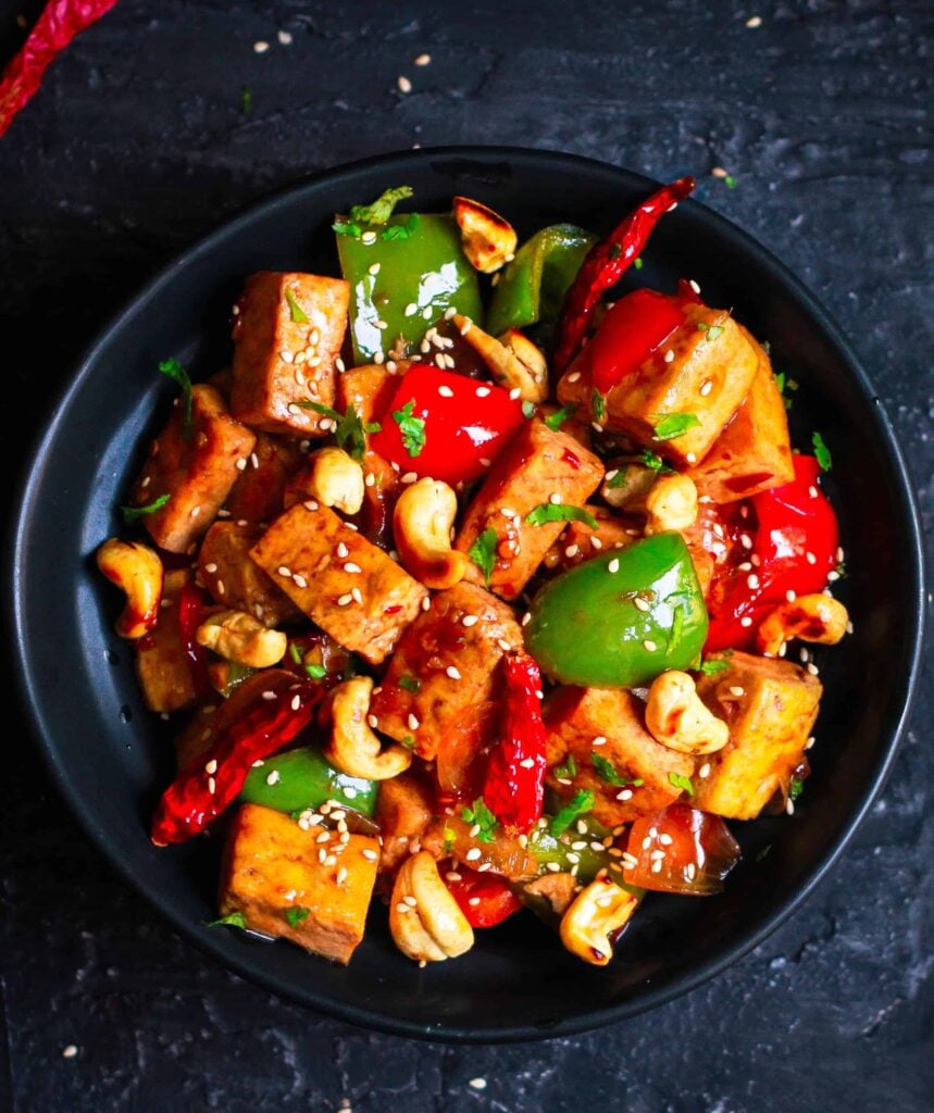 Spicy Tofu Stir Fry - Easy Healthy Vegan Tasha's Artisan Foods