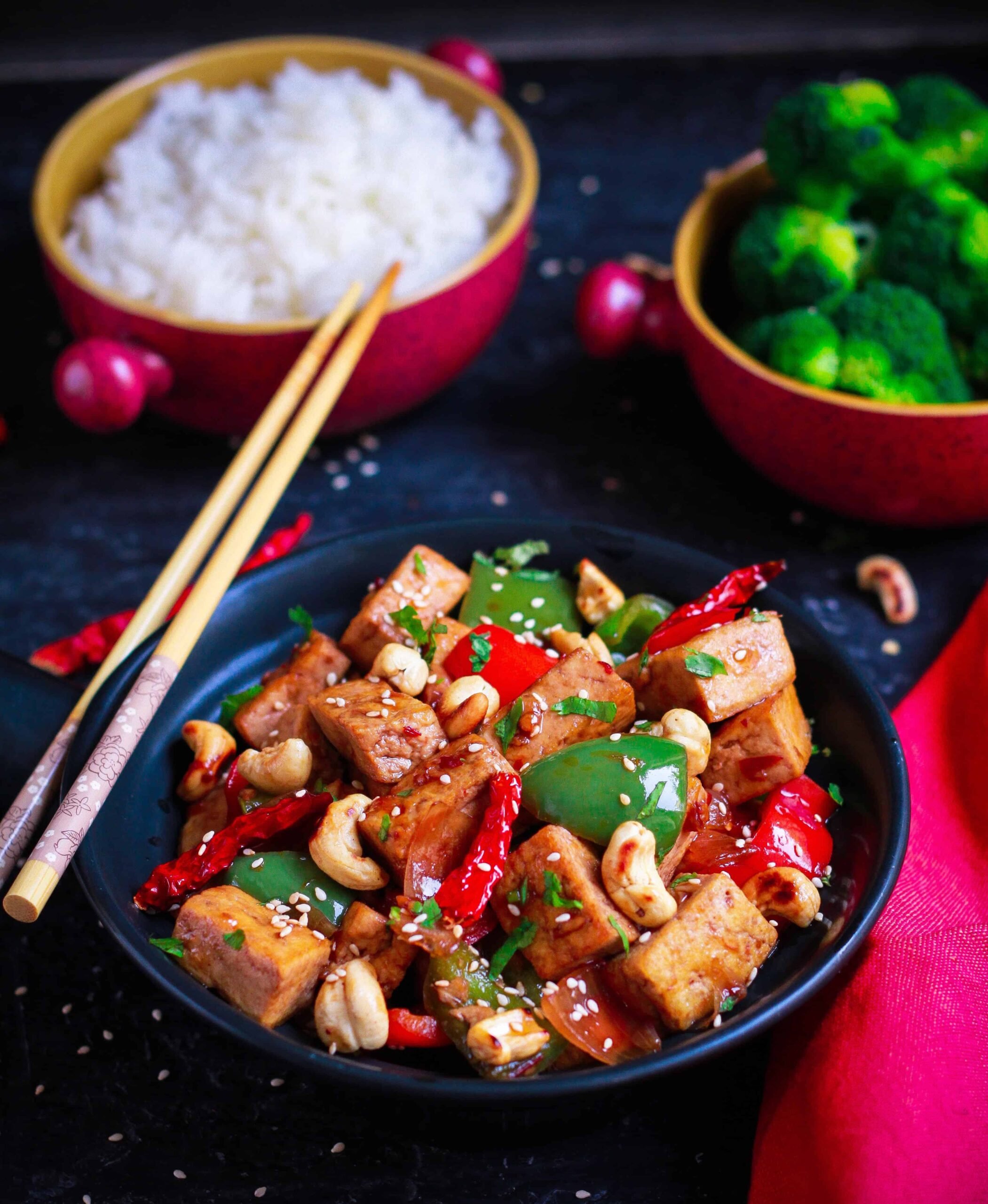 Spicy Tofu Stir fry
