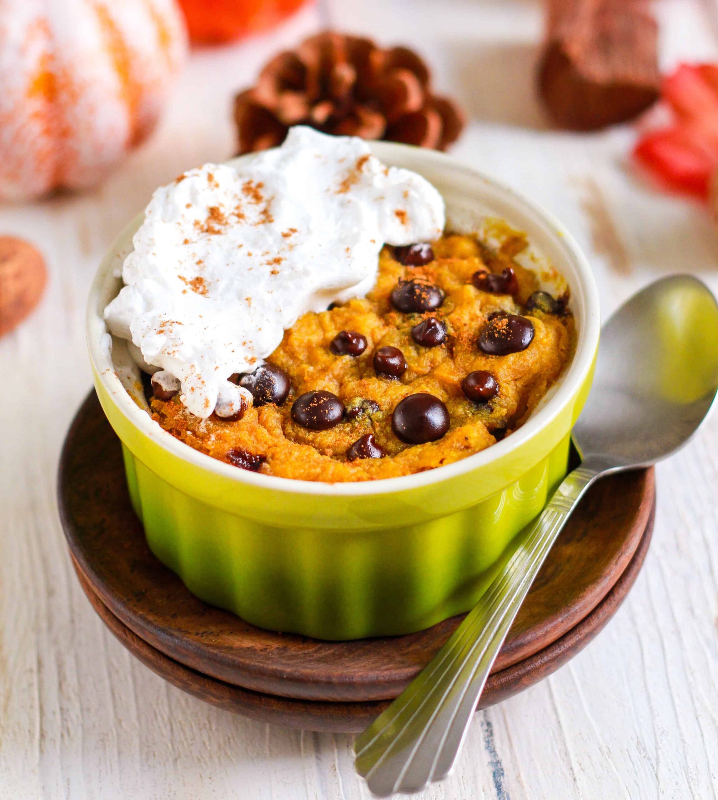 Pumpkin Mug Cake | vegan glutenfree recipe