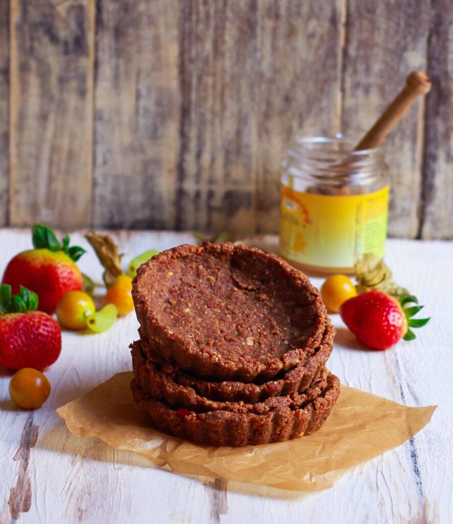 Breakfast Granola Tarts easy no bake healthy recipe vegetarian vegan friendly