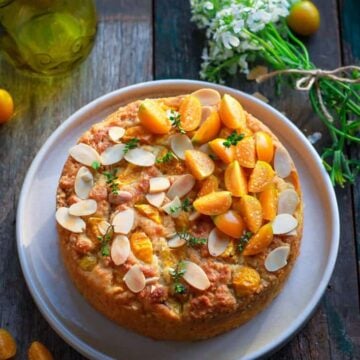 Easy Cape Gooseberry Almond Cake Eggless Wholegrain Baking