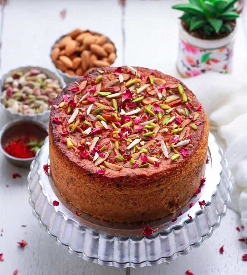 Rava Cake | Sooji Cake | Semolina Cake (Eggless) - Aromatic Essence