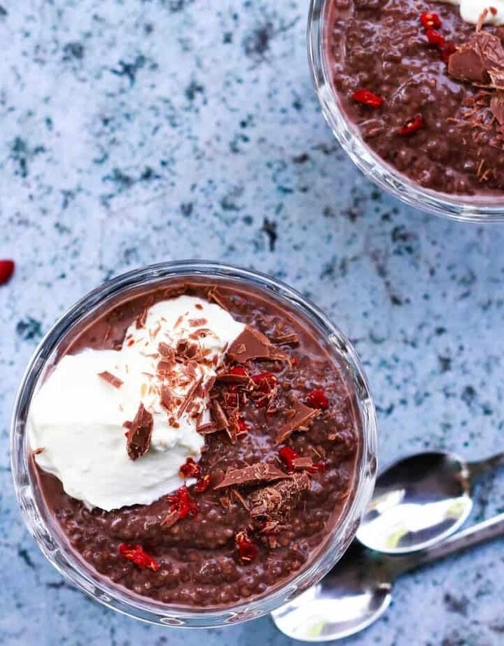 Chocolate Chia Pudding | Easy Healthy Vegan Recipe