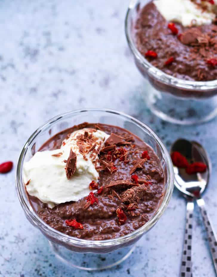 Chocolate Chia Pudding | Easy Healthy Vegan Recipe