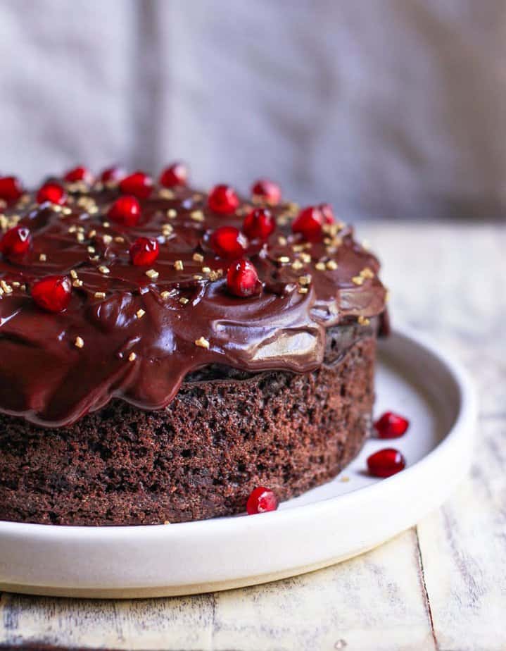 Easy Stovetop Chocolate Cake Eggless recipe