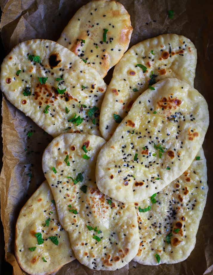 Easy Stovetop Naan | No- Yeast Recipe