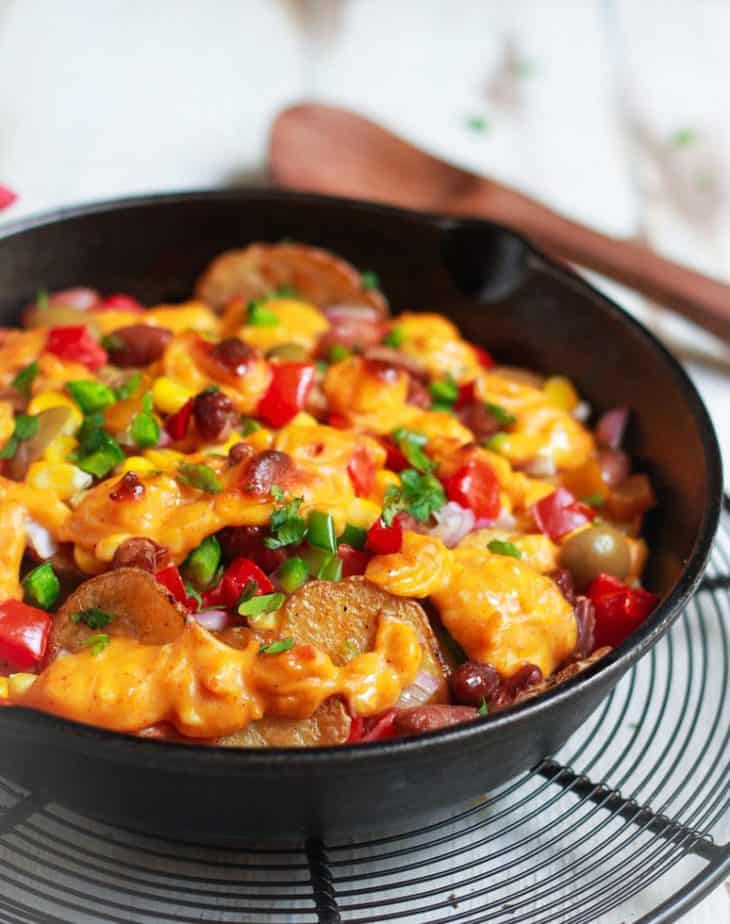Loaded Potato Nachos | Easy fun kid friendly recipe