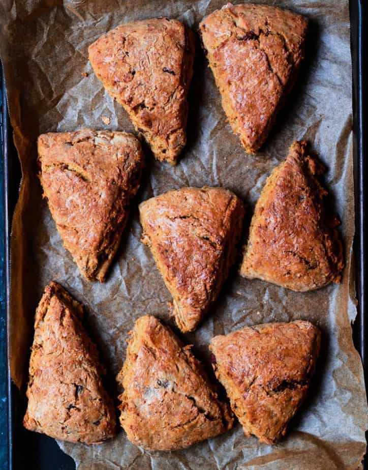 Banana Bread Scones | Easy Eggless Recipe