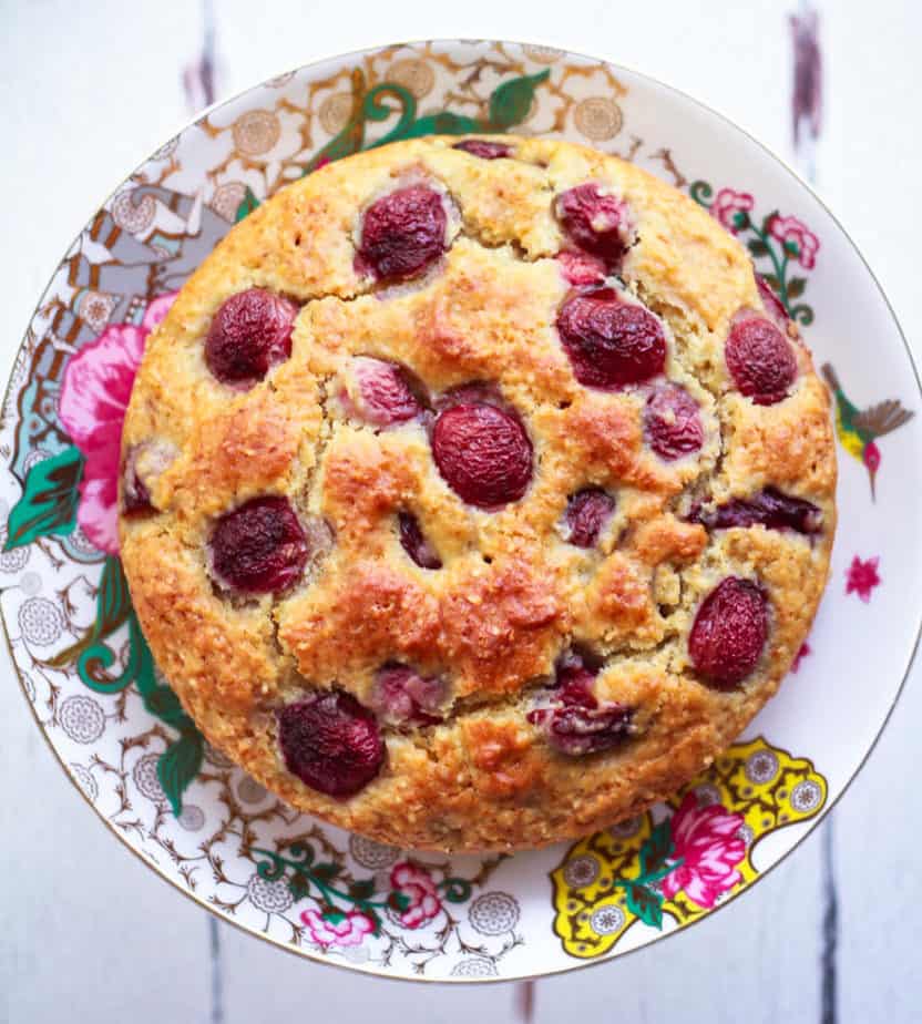 Fresh Cherry Cake | Easy summer baking