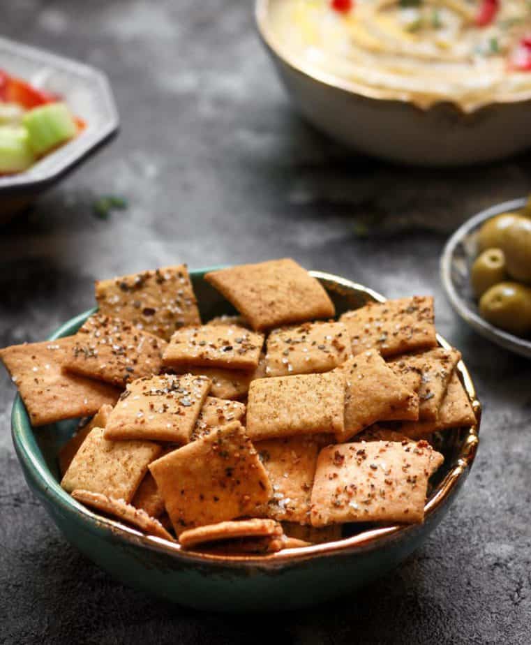 Sourdough Crackers | Easy Vegan Sourdough Cracker Recipe