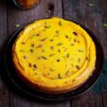Baked Ricotta Mango Cheesecake | Easy summer cheesecake