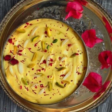 Mango Shrikhand | Easy Indian Summer Dessert Recipe