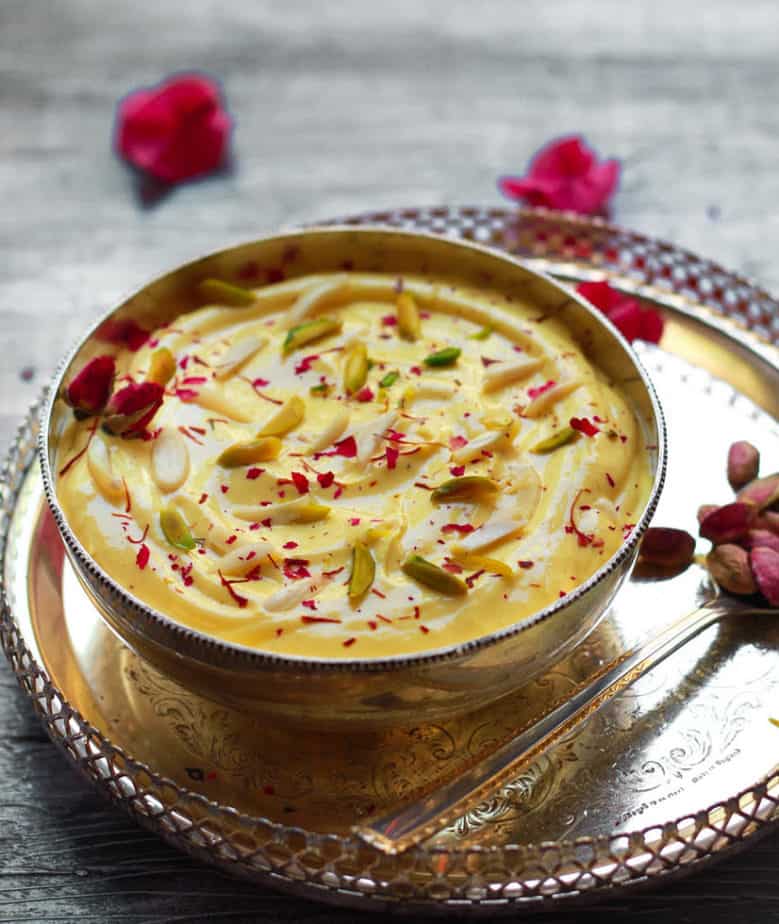 Mango Shrikhand | Easy Indian Summer Dessert Recipe