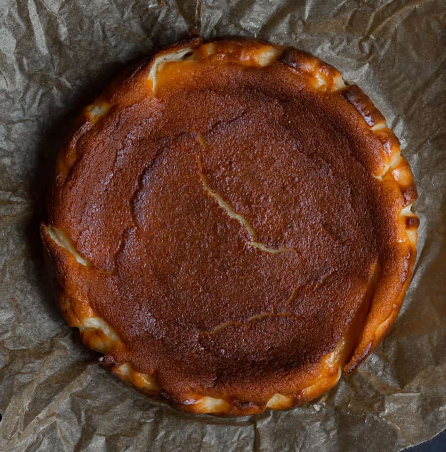 Burnt Basque Cheesecake | Basque Cheesecake recipe