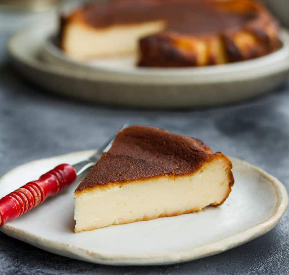 Burnt Basque Cheesecake | Basque Cheesecake recipe