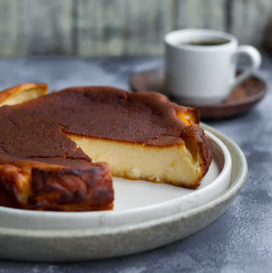 Burnt Basque Cheesecake | Basque Cheesecake recipe