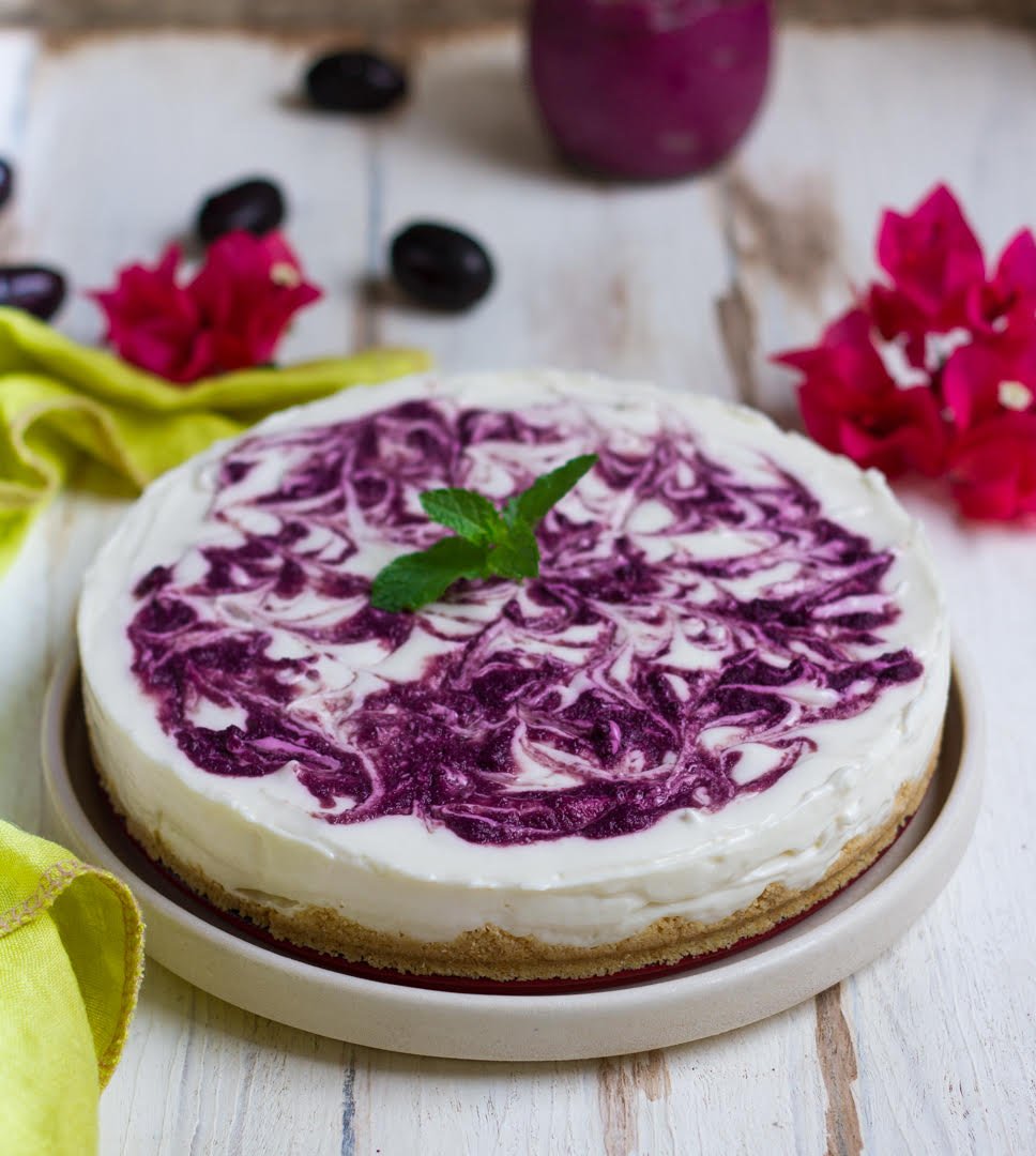 No- Bake Jamun Cheesecake