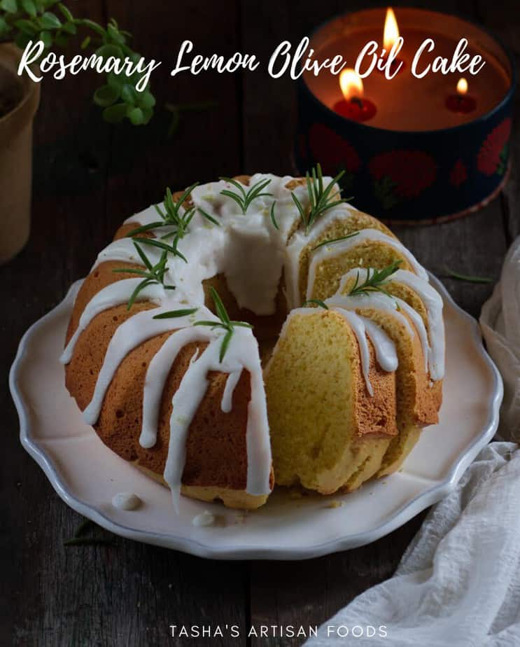 Rosemary Lemon Olive Oil Cake