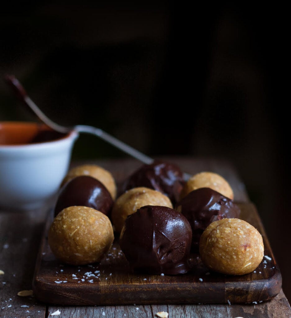 Chickpea Protein Bliss Balls | Easy Vegan Recipe