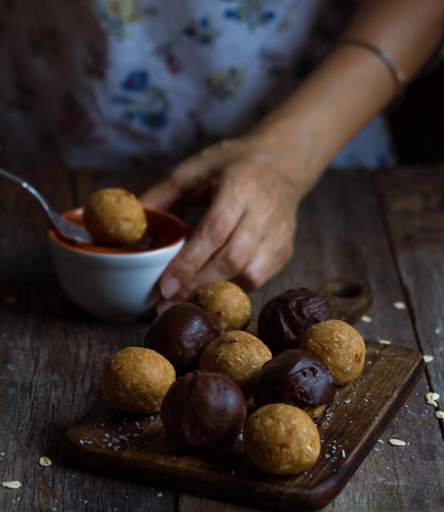 Chickpea Protein Bliss Balls | Easy Vegan Recipe