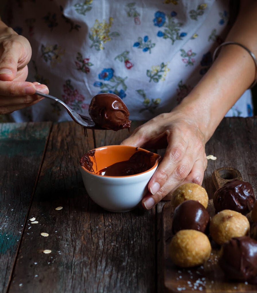 Chickpea Protein Bliss Balls | Easy Vegan Recipe