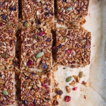 Easy Homemade Granola Bars recipe