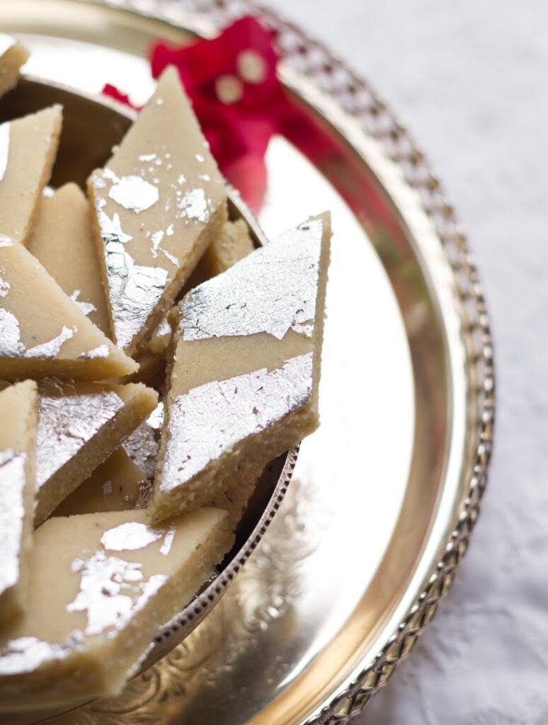 Kaju Katli | Kaju Burfi | Indian dessert