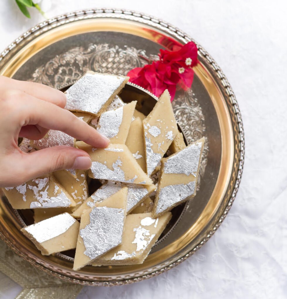 Kaju Katli | Kaju Burfi | Indian dessert