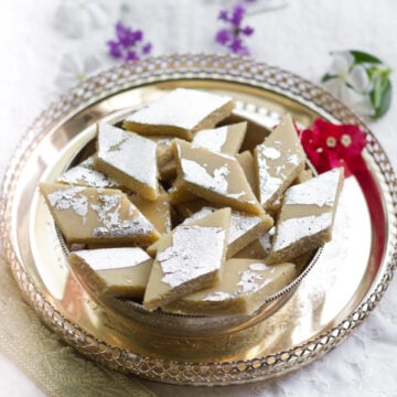 Kaju Katli | Kaju Burfi | Indian dessert